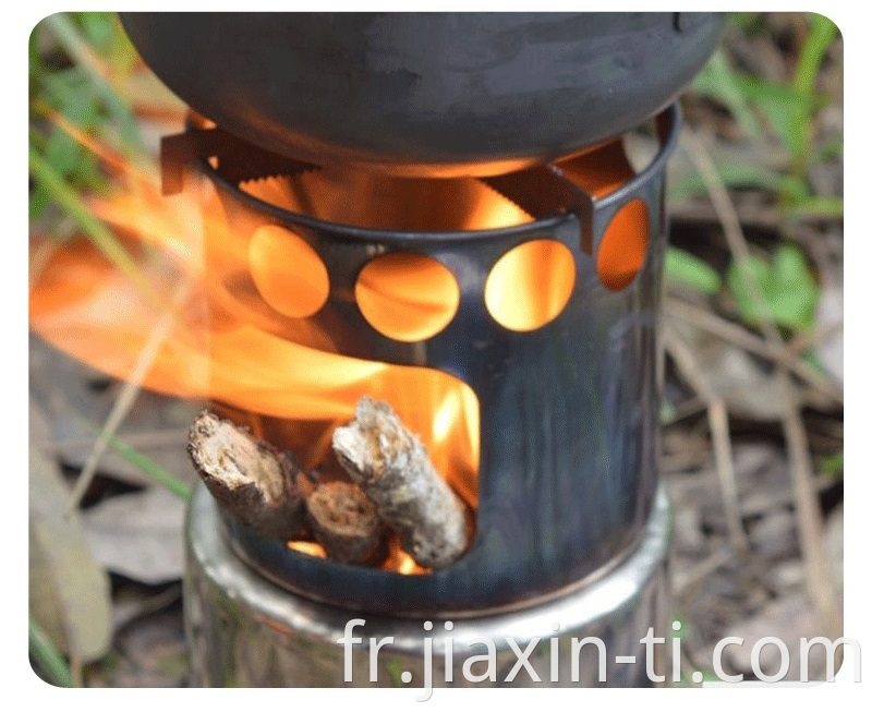 titanium stove